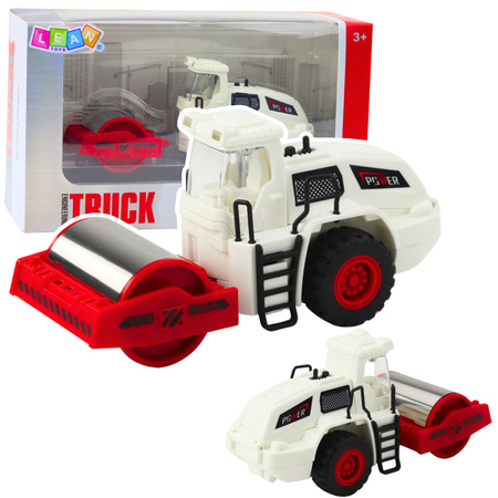 Road Roller Construction Metal Rotating Roller Lights Sounds