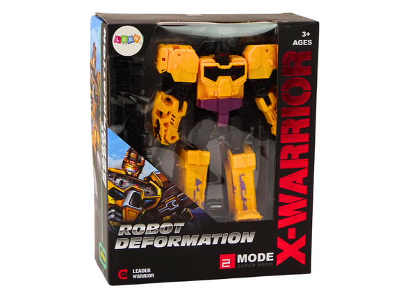 Robot Tank With Weapon 2in1 Transformation X-Warrior Yellow
