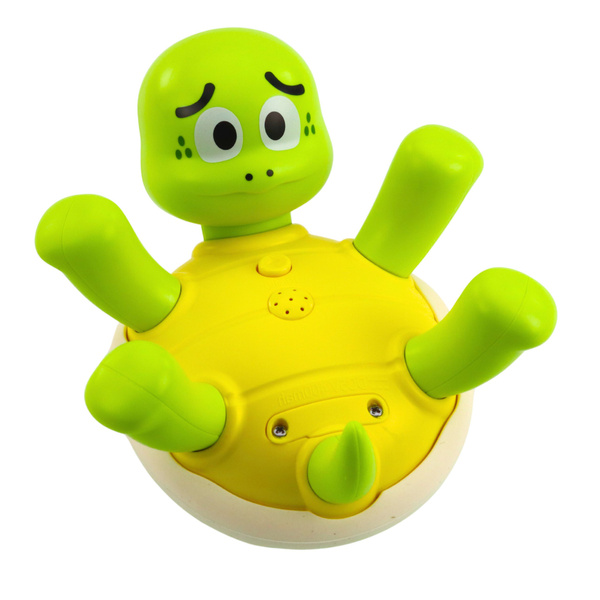 Interaktives Schildkröten-Badespielzeug mit Fontäne und bunten Kreisen