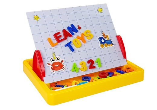 Drawing board with magnets