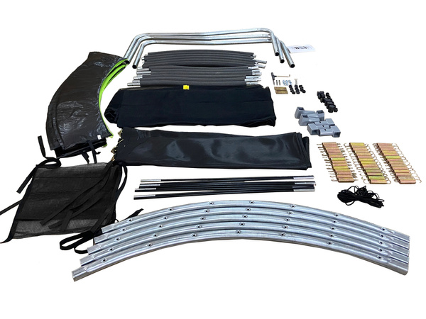 LEAN Sport Max 10ft Trampolin Schwarz-Grün