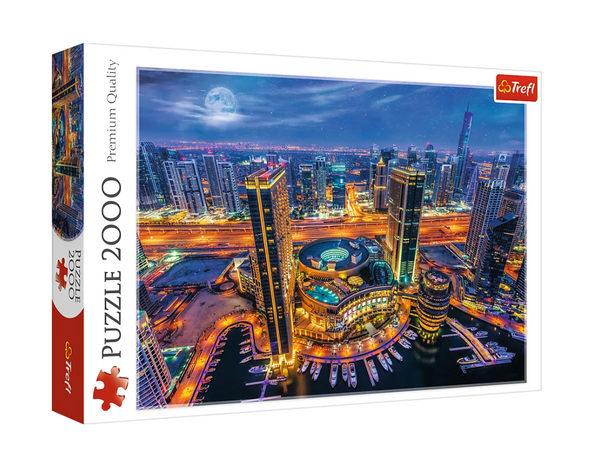 Puzzle – 2000 – Lichter von Dubai – Trefl 27094