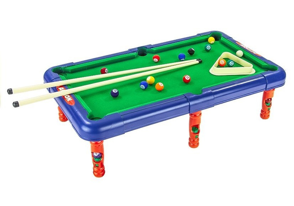 6 IN 1 Gesellschaftsspiele für die ganze Familie Spieltisch Snooker Golf Spiel