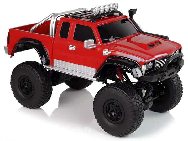Geländewagen R/C 2.4G Bergsteigerauto 1:8 Rot 4x4