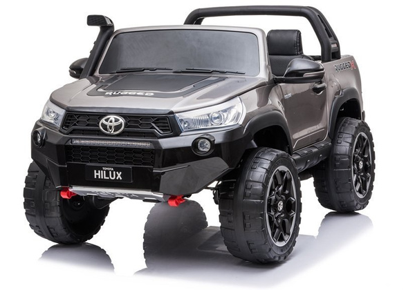 Electric Ride On Car Toyota Hilux Silver Painted