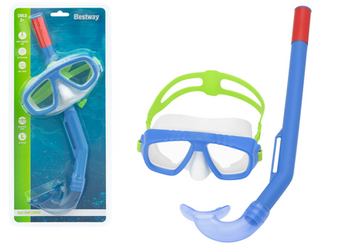 Diving Mask With Snorkel Navy Blue Bestway 24018