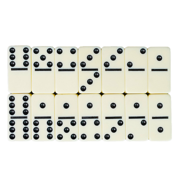 Domino Game Classic Family Logic Skill 28 Cubes