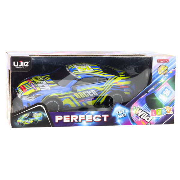 Remote Control Sports Car Blue Yellow