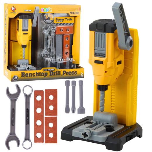 Kleiner Heimwerker-Werkstatt-Bohrmaschinen-Werkzeugset, 18-teilig.