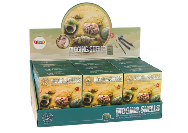 Set of Excavations Shells Three Models Surprise