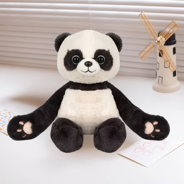 Plush Mascot Cuddly Toy Panda With Magnets 23cm