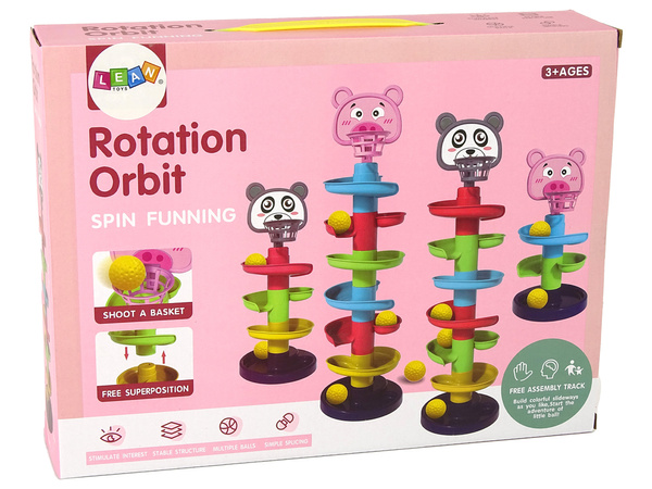 Pädagogischer Ball Slide 6 Levels Pig Basket Sorter