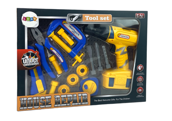 DIY-Batterie-Bohrer-Set