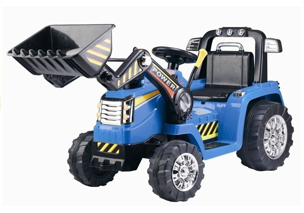 Elektroauto für Kinder Baggerlader Traktor Schlepper ZP1005 Blau 2.4G