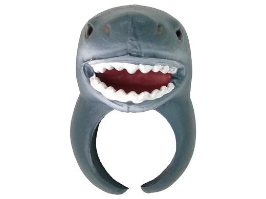 Ring on Hand Educational Animals Shark