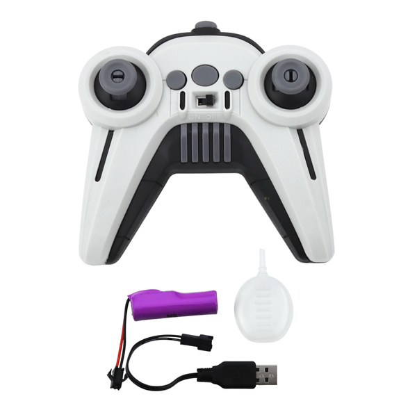 Ferngesteuertes Stuntauto mit RC-Lichtern, Raucheffekten und 360°-Drift (Blau)