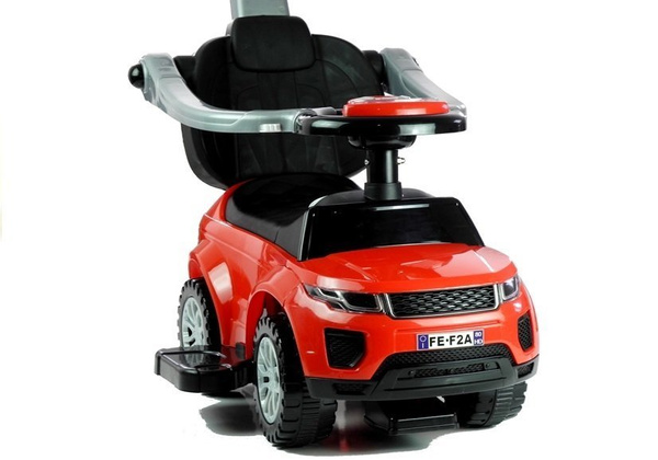 Rutschauto mit Schiebestange 614W Rot Sport Car Auto