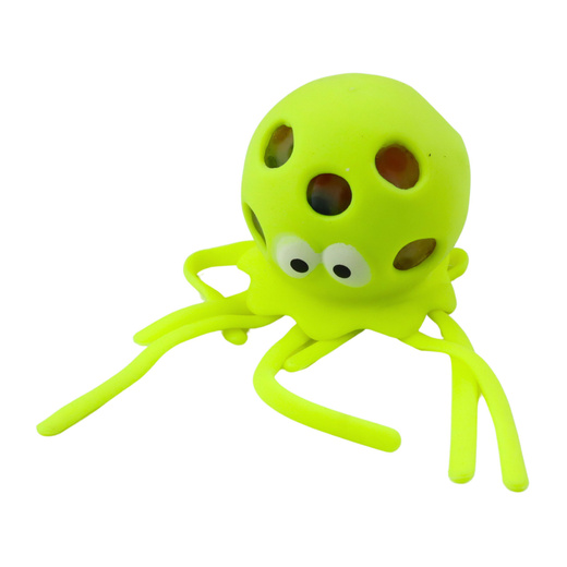 Octopus Anti-Stress Sensory Squishy with Gel Balls Mix