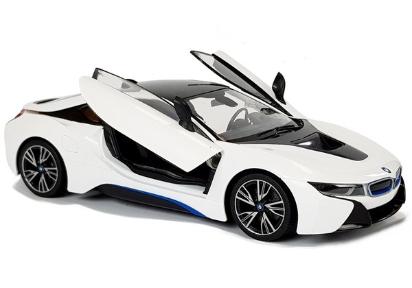 Car R/C BMW i8 Rastar 1:14 White Automatic Doors