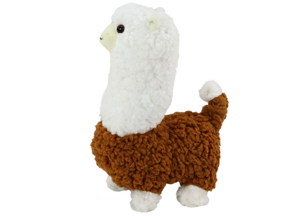 Lama Interactive Pet Brown Alpaca Walks Spiel 23 cm