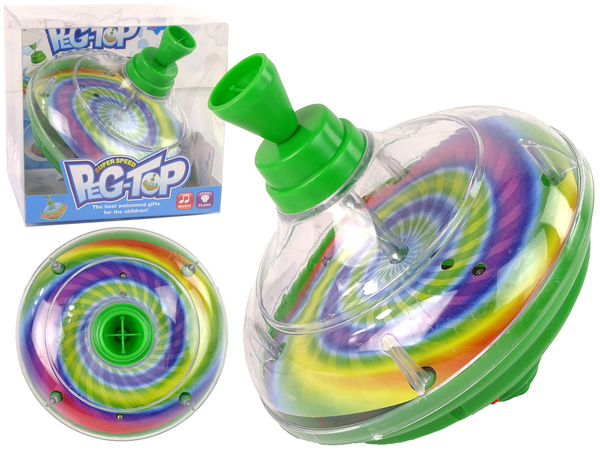 Spinning Wheel Spielzeug Farben Dioden Musik