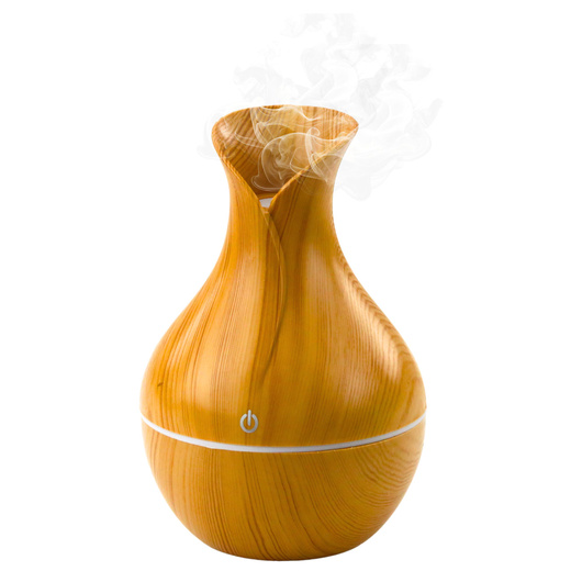 Luftbefeuchter Diffusor Aromatherapie Holzimitat 130ml