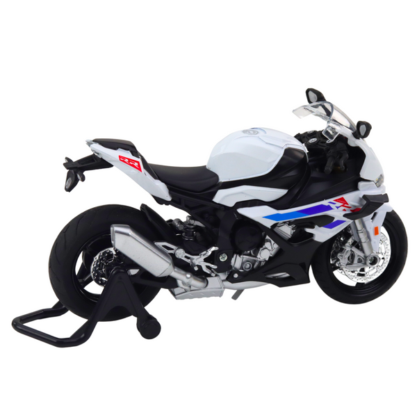 Sportmotorrad-Metalllichter klingen weiß S1000 1:12