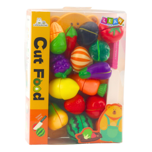 Zestaw Do Krojenia Owoce Warzywa Deska Nóż Akcesoria Edukacyjne Dla Dzieci