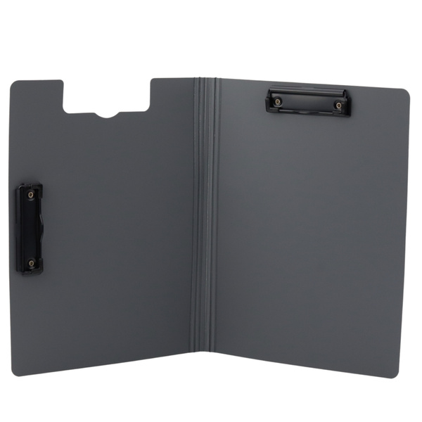 Tafel mit Deckel Zwei Klammern A4 Kunststoff Hellblau