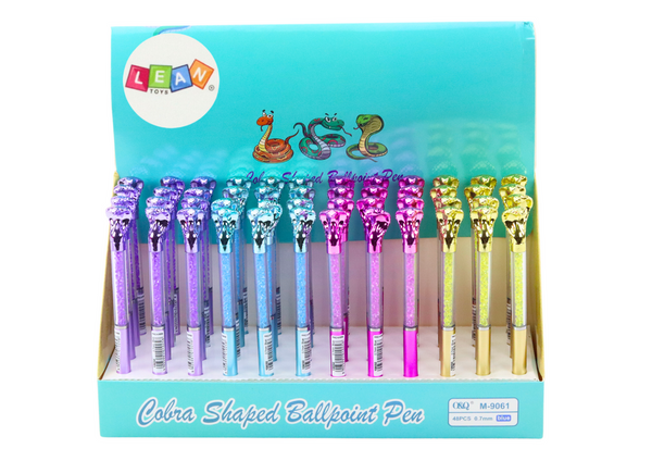 Cobra Ballpoint Pen Diamonds Blue Refill 0.7mm Mix