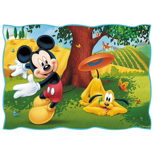Puzzle - "4in1" - Mickeys cooler Tag Trefl 34604