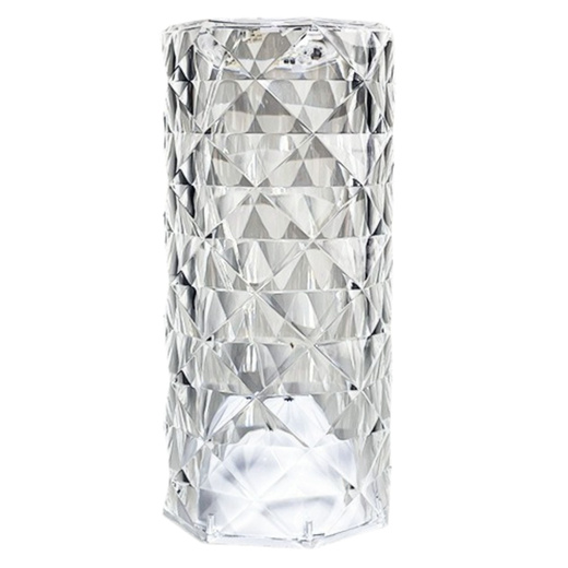 Kristall-LED-Nachtlampe, 16 Farben, Touch-Fernbedienung