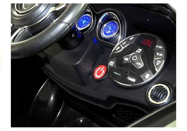 HL1538 Black - Electric Ride-On Car