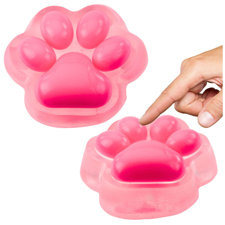 Squishy Katzenpfote Anti-Stress Sensorisch Rosa