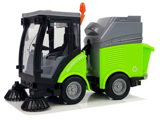 Rubbish Sweeper with Sound and Moving Parts Friction Drive 1:16