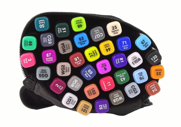 Touch PRO Marker Pen Set 36 PCS Bag Alcohol Markers