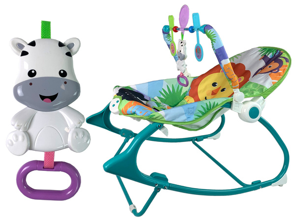 Rocking Chair 2in1 Lion Sounds Vibration