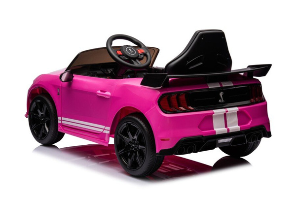 Battery-operated vehicle Ford Mustang GT500 Shelby Pink