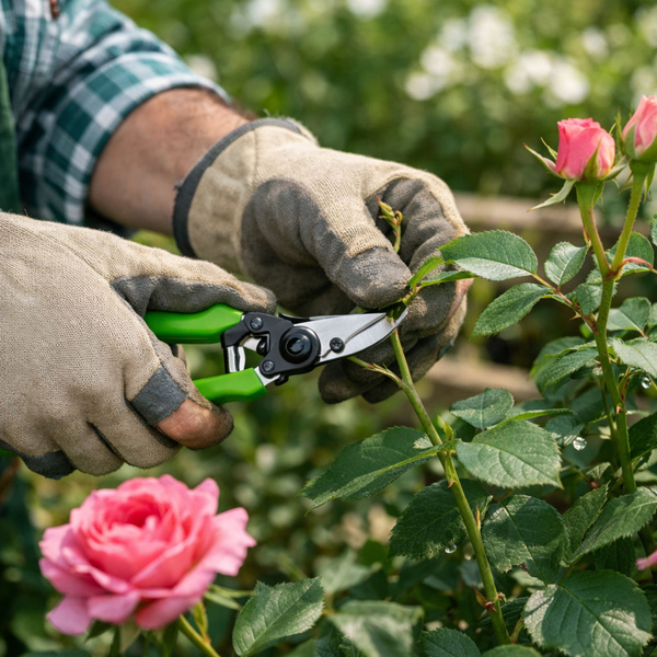 Gartenheckenscheren-Set mit Koffer 3-tlg.