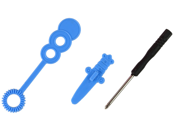 Mower Seifenblasenmaschine Blaue Seifenblasenmusik