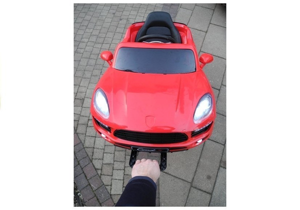 Elektroauto für Kinder Coronet S Rot 2.4G RC mit FM Radio USB MP3 Fahrzeug Auto