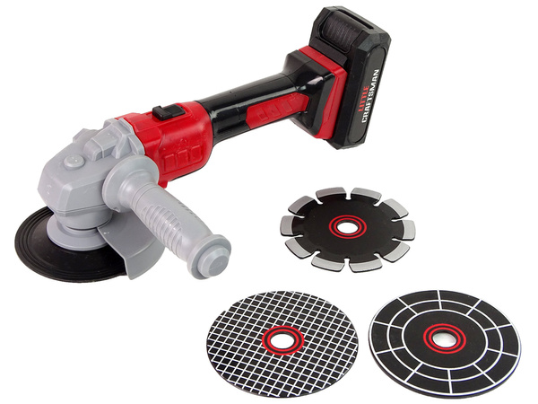 Toy Grinder for the DIYer Tools Discs Red