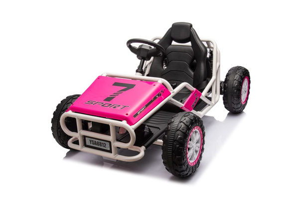 Battery Car Buggy A8812 Pink 24V
