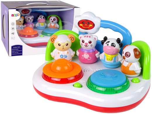Musical DJ Game with Animals Lights Sound