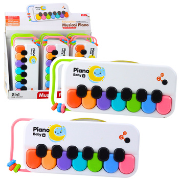 Educational Musical Piano For Children Interactive Colorful Beads