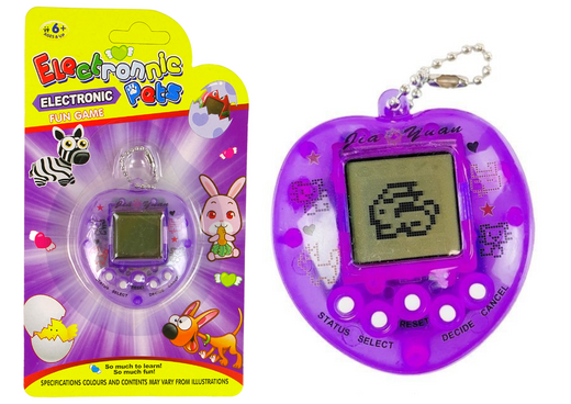 Elektronisches Tamagotchi Tier Lila Spiel
