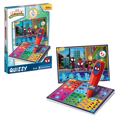 Interactive Quiz Marvel Spidey Disney Junior Clementoni 16805