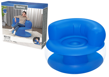 Inflatable Blue Chair112 x 112 x 70 cm Bestway 75138