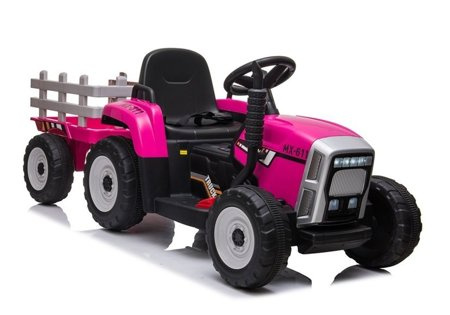 Traktor mit Anhänger XMX611 Rosa