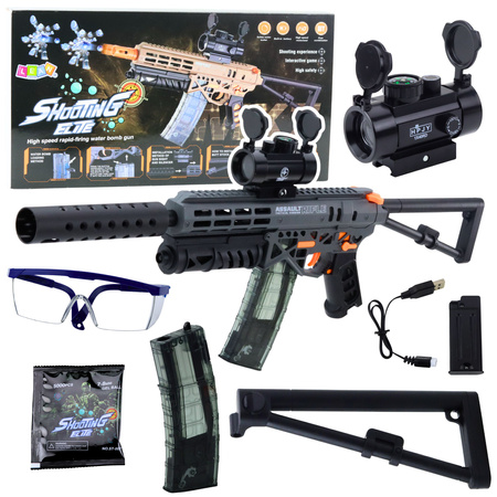 MK7 Water Pellet Rifle Battery Operated Sight Glasses Pellets